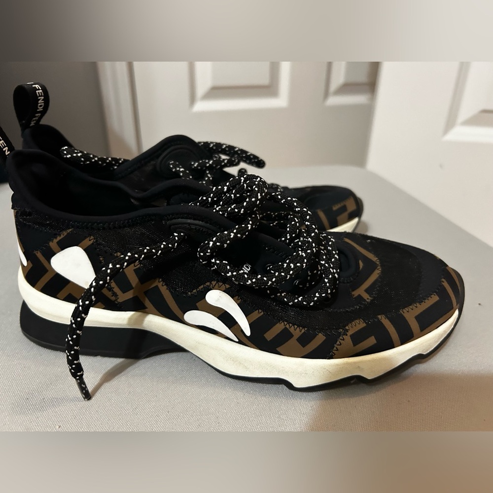 Fendi
Zucca FF Logo Neoprene Chunky Sneakers
Women's Size 37 - Picture 4 of 8